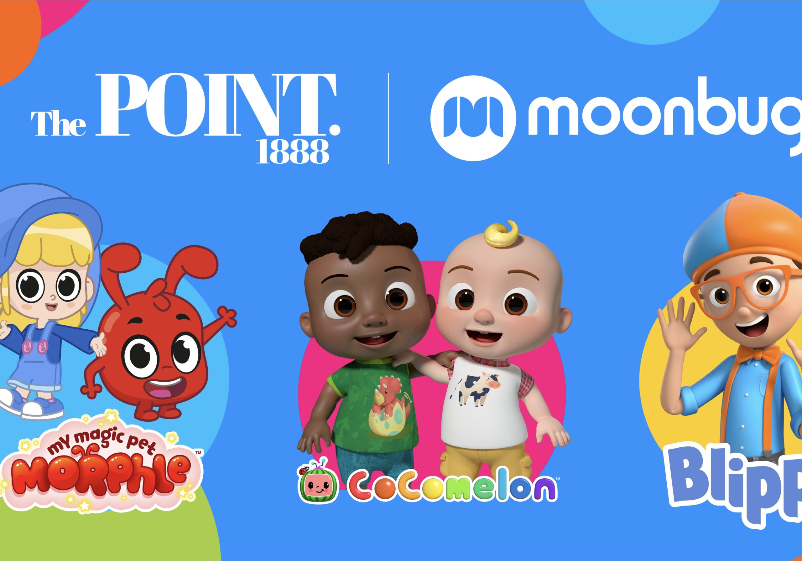 The Point 1888 Signs Four Dozen New Licensees For Moonbug The