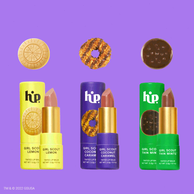 Earthbound Brands: HipDot Launches Girl Scout Cookie-Themed Makeup ...