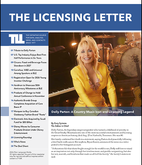 The Licensing Letter - Premium Membership (3 months)