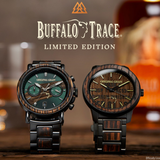 Original Grain & Buffalo Trace Release Timepiece for the True Bourbon