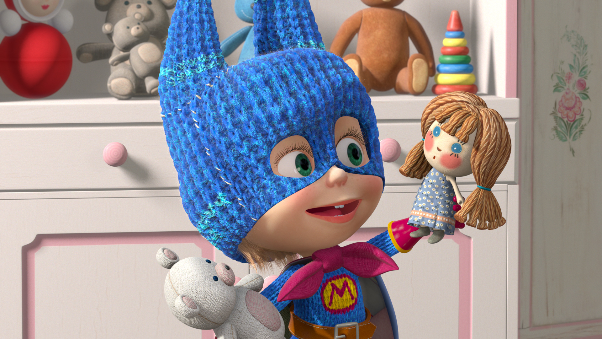 Giochi Preziosi Named Master Toy Partner for Masha and the Bear