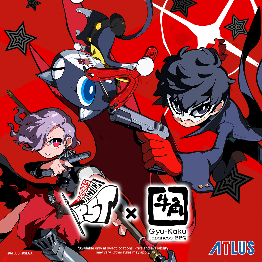 Persona 5 Tactica Takes Over Gyu-Kaku Japanese BBQ Locations Across ...