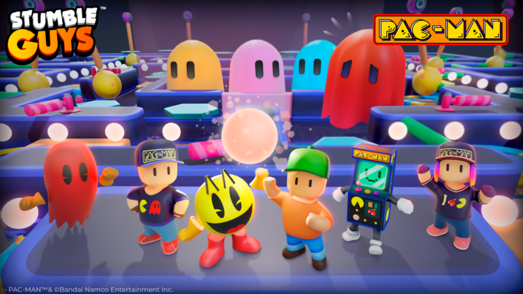 Pac-Man Taking a Bite Out of The Stumble Guys In New Gaming Mashup ...